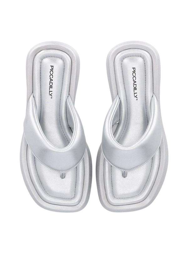 Piccadilly - Chinelo Piccadilly Cristiani Feminino Prata 3