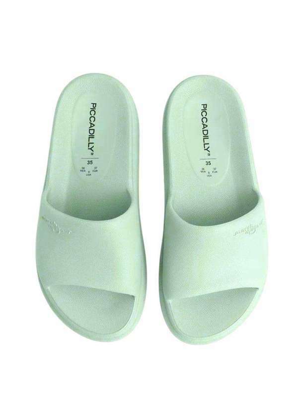 Piccadilly - Chinelo Piccadilly Marshmallow Retrô 2000 Feminino Verde