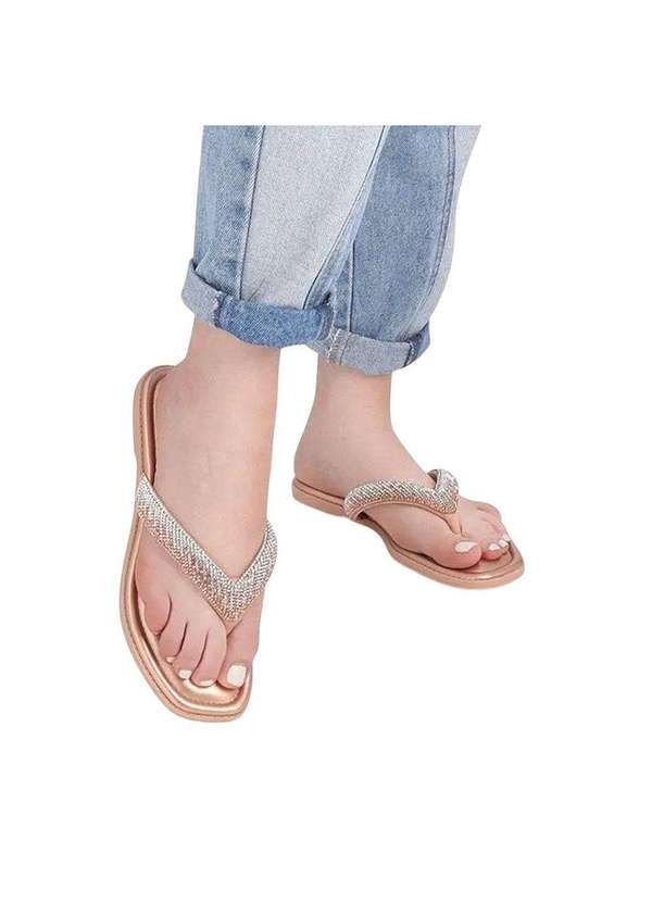 Piccadilly - Chinelo Rasteira Piccadilly Gabi Feminino Dourado 4