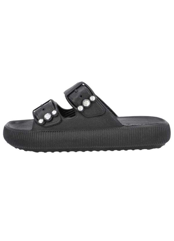 Usaflex - Chinelo Usaflex Plataforma Poofy Feminino Preto 2