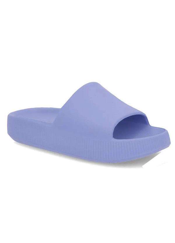 Usaflex - Chinelo Usaflex Poofy Salto Plataforma Feminino - Roxo
