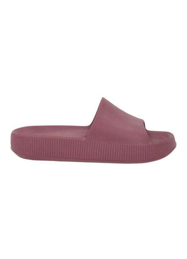 Usaflex - Chinelo Usaflex Slide Poofy Plataforma Feminino Vermelho