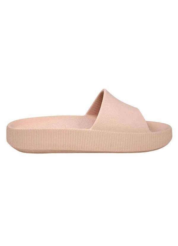 Usaflex - Chinelo Usaflex Slide Poofy Plataforma Feminino Nude