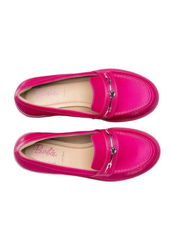 Piccadilly - Kit Mocassim Piccadilly Barbie Feminino e par de Meia Rosa 3