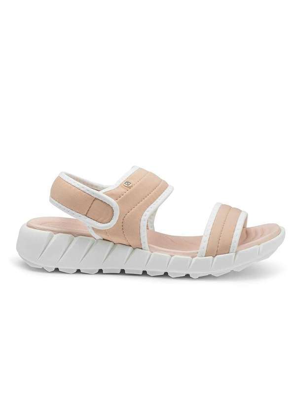 Piccadilly - Papete Piccadilly Nicole Salto Anabela Médio Feminina Branco