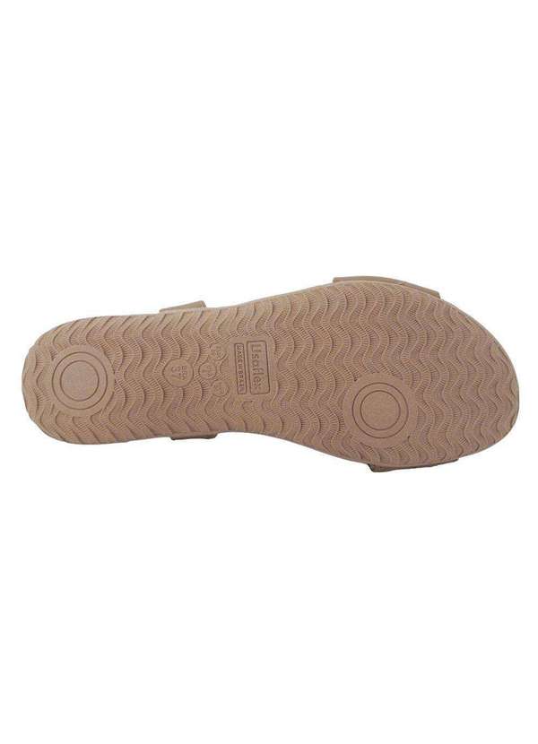 Usaflex - Kit Sandália Usaflex Básica Feminina e 2 pares de Meias - Marrom 4