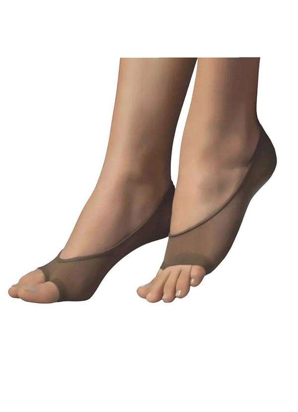 Usaflex - Kit Sandália Usaflex Básica Feminina e 2 pares de Meias - Marrom 5