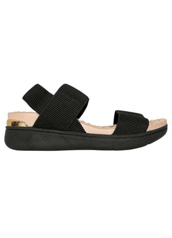 Modare - Sandália Modare Ultra Conforto Feminina Preto