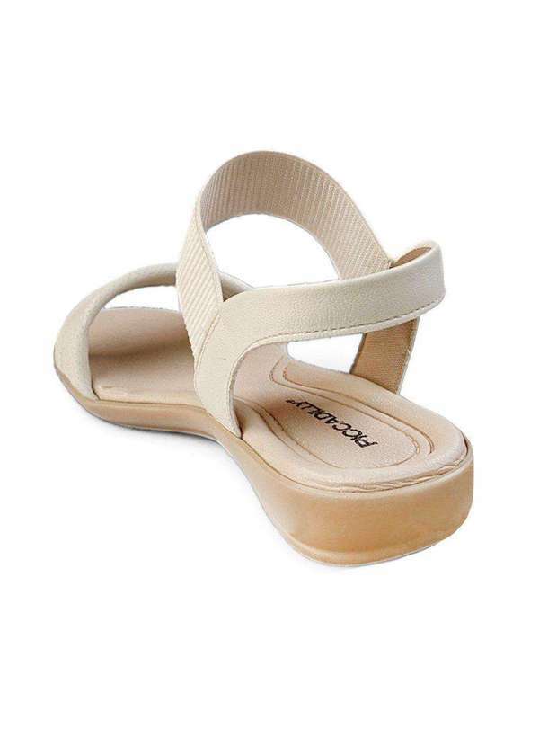 Piccadilly - Sandália Piccadilly Camila Feminina Bege 3