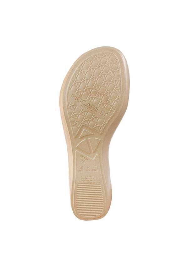 Piccadilly - Sandália Piccadilly Camila Feminina Bege 5