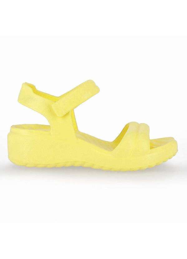 Piccadilly - Sandália Piccadilly Marshmallow Feminina Amarelo