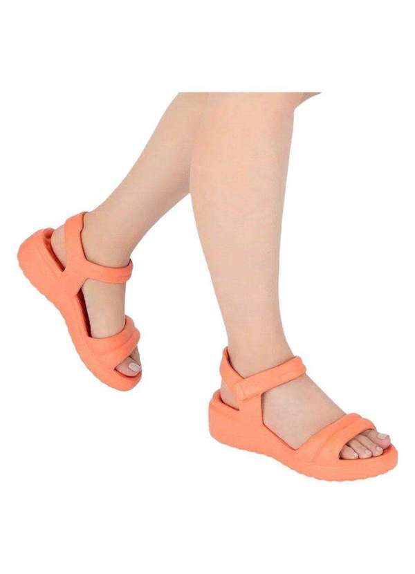 Piccadilly - Sandália Piccadilly Marshmallow Feminina Laranja 4