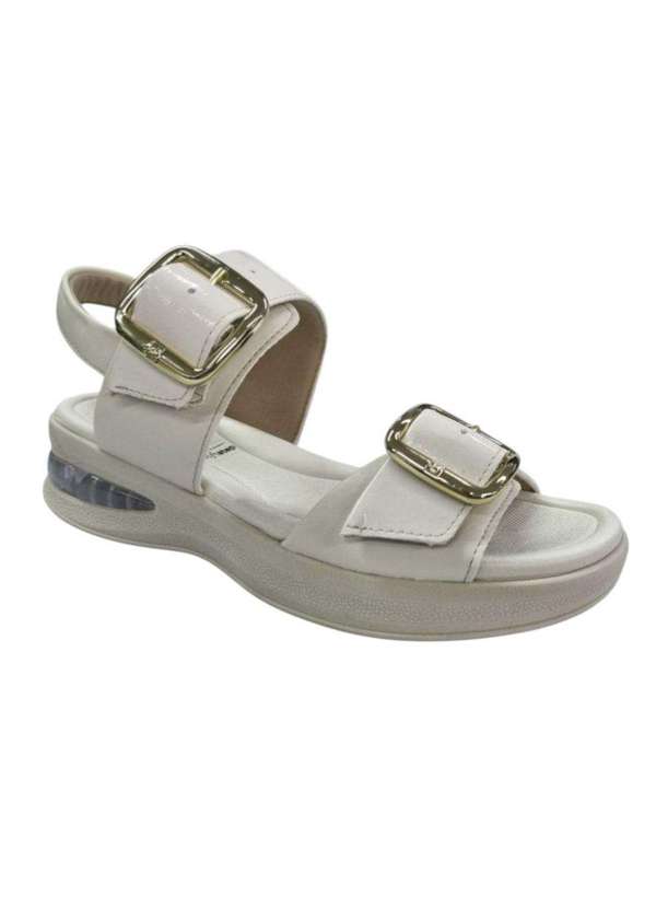 Piccadilly - Sandália Piccadilly Soft Step Anabela Feminino Branco 3