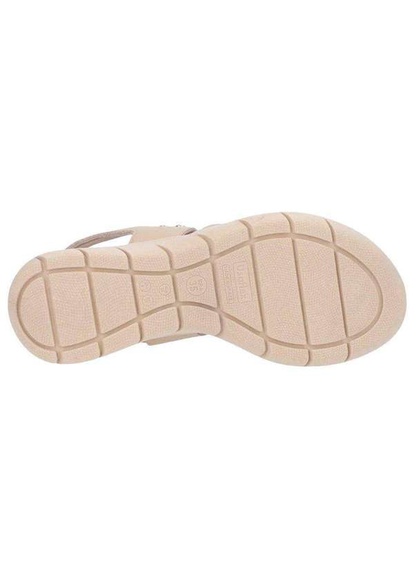 Usaflex - Sandália Plataforma Usaflex Valise Feminina Dourado 4