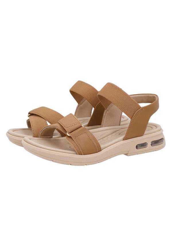 Usaflex - Sandália Usaflex Elástico Feminina Marrom 2