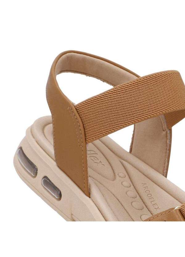 Usaflex - Sandália Usaflex Elástico Feminina Marrom 5