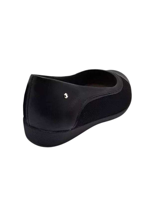 Usaflex - Sapatilha Usaflex Bico Redondo Feminina Preto 3