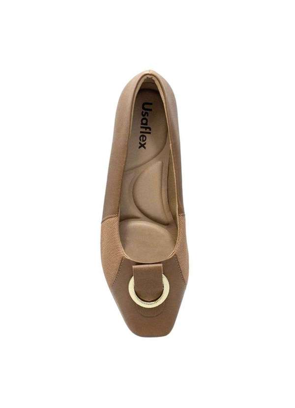 Usaflex - Sapatilha Usaflex Joanete Feminina Marrom 3