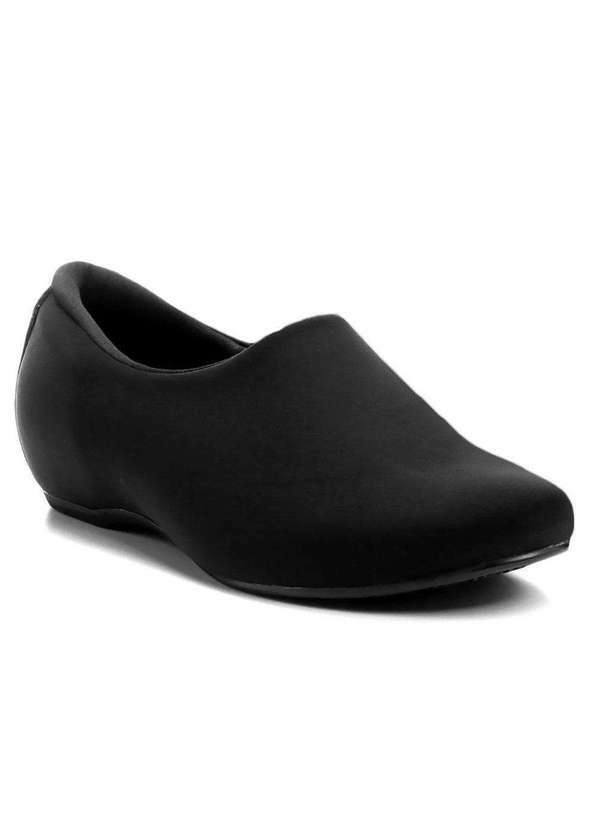 Usaflex - Sapatilha Usaflex Salto Embutido Feminina Preto