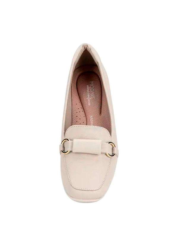 Modare - Sapato Modare Flat Feminino Bege 4