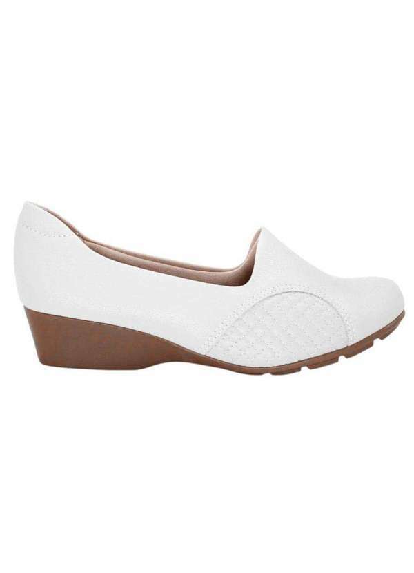Modare - Sapato Modare Sense Flex Confort Feminino Branco