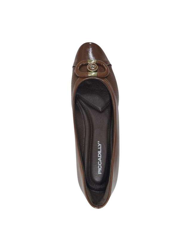 Piccadilly - Sapato Piccadilly Ivone Feminino Marrom 4