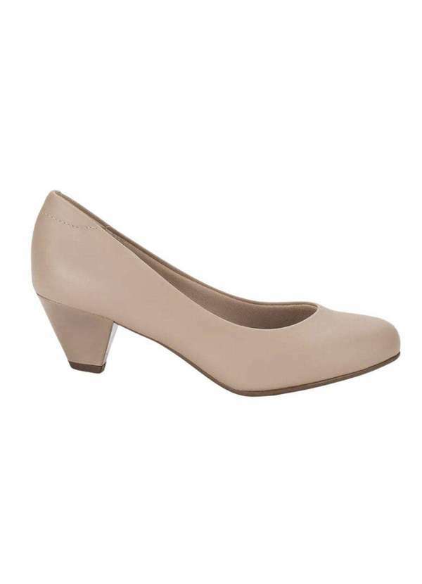 Modare - Scarpin Modare Ultra Conforto Feminino Bege