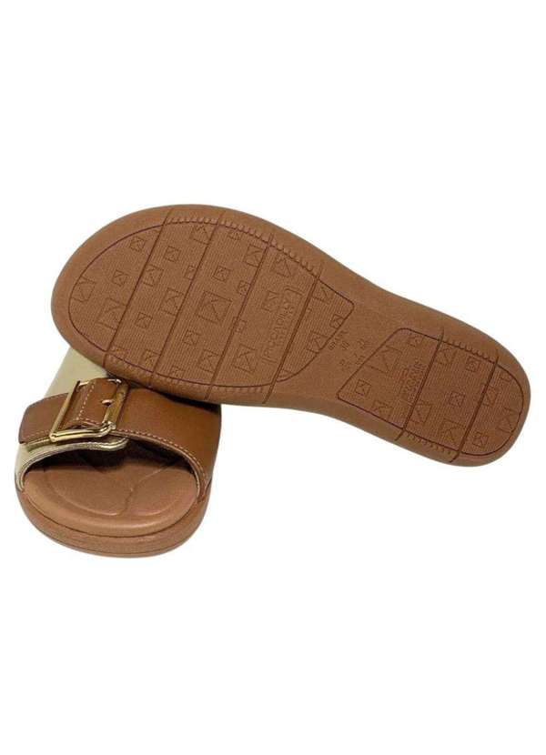 Piccadilly - Tamanco Piccadilly Fascite Salto Anabela Feminino Marrom 4