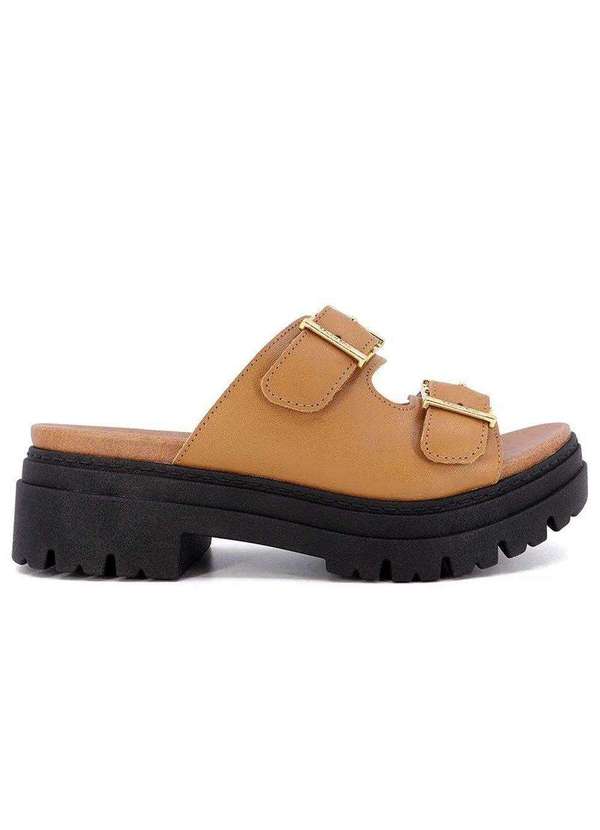 Usaflex - Tamanco Usaflex Plataforma Feminino - Marrom 2