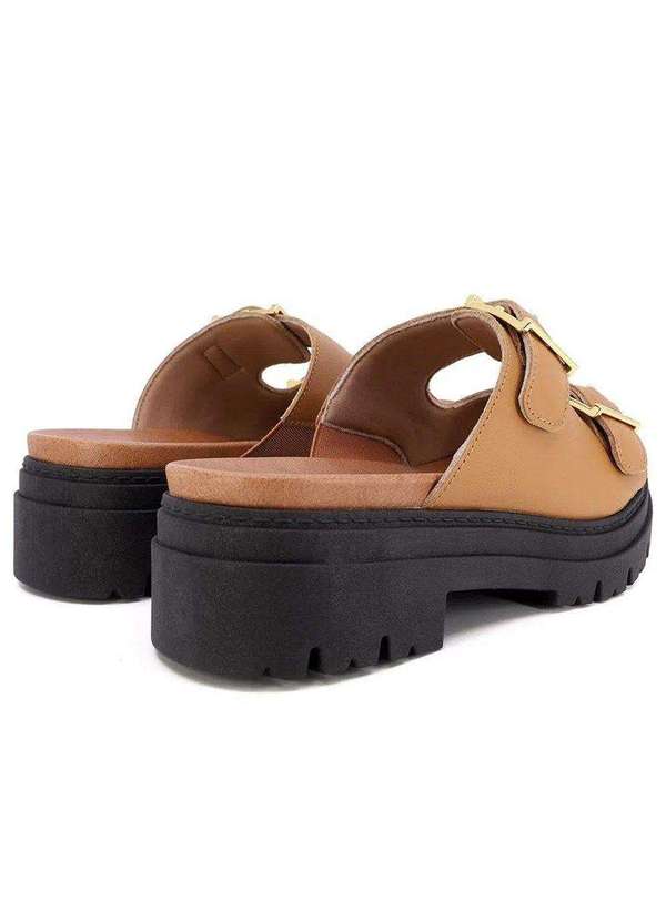 Usaflex - Tamanco Usaflex Plataforma Feminino - Marrom 3