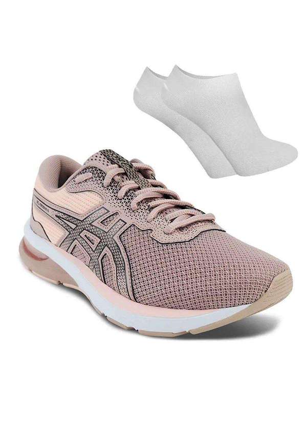 Asics - Kit Tênis Asics Gel-Nagoya 6 Feminino e par de Meia Rosa 1