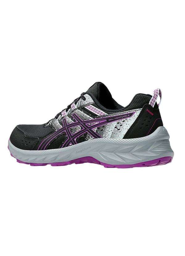 Asics - Kit Tênis Asics Gel-Venture 9 Feminino e par de Meia Preto 2