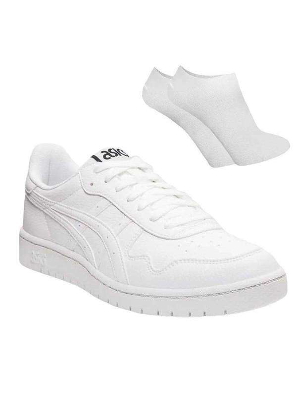 Asics - Kit Tênis Asics Japan S Feminino e par de Meia Branco