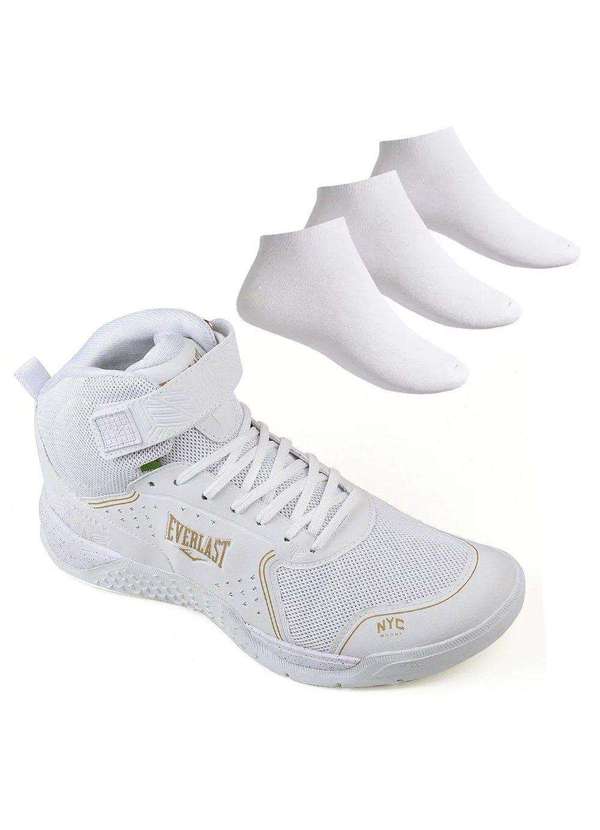 Tenis everlast branco fashion feminino