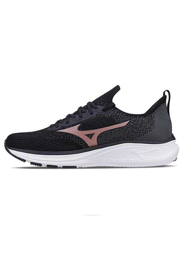 Mizuno - Kit Tênis Mizuno Cool Ride 2 Feminino e par de Meia Preto 2