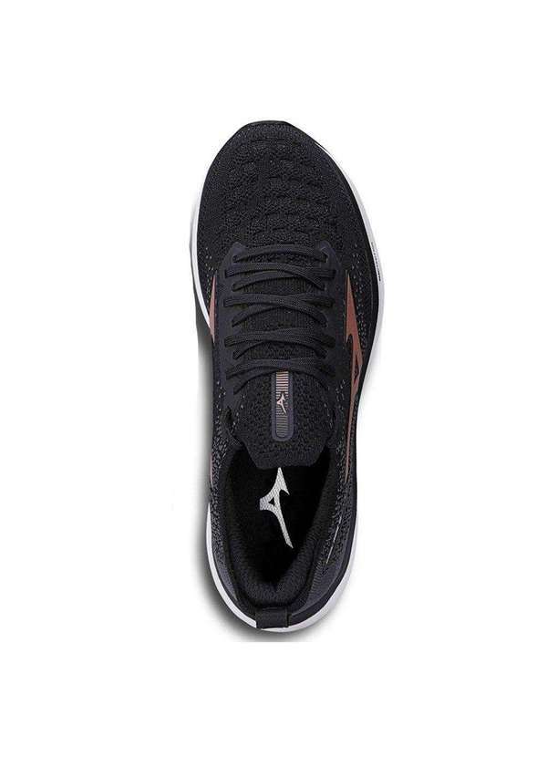 Mizuno - Kit Tênis Mizuno Cool Ride 2 Feminino e par de Meia Preto 4