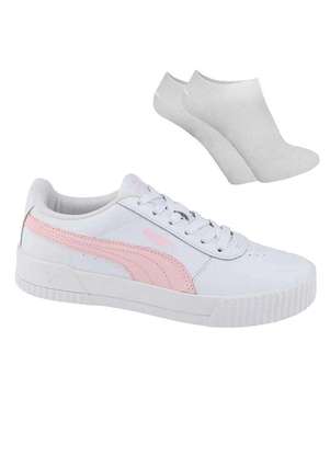 European Energy Tenis Puma Cano Alto Feminino Branco Puma Kit