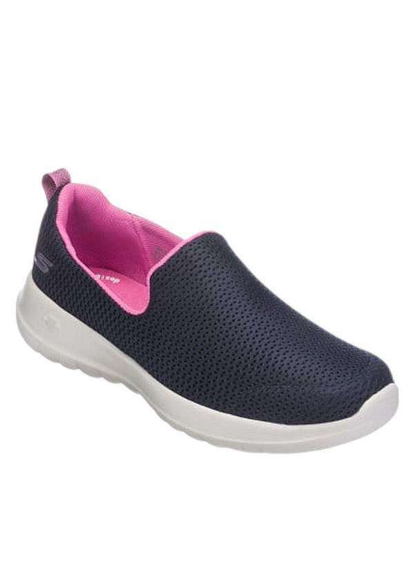 Skechers - Kit Tênis Skechers Go Walk Joy Feminino e par de Meia Azul