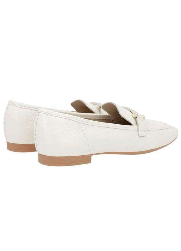 Usaflex - Mocassim Usaflex Loafer Strass Feminino Bege 2
