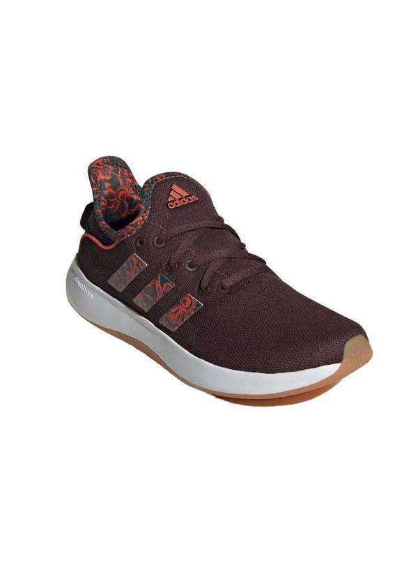 Adidas - Tênis Adidas Cloudfoam Pure Farm Feminino Marrom