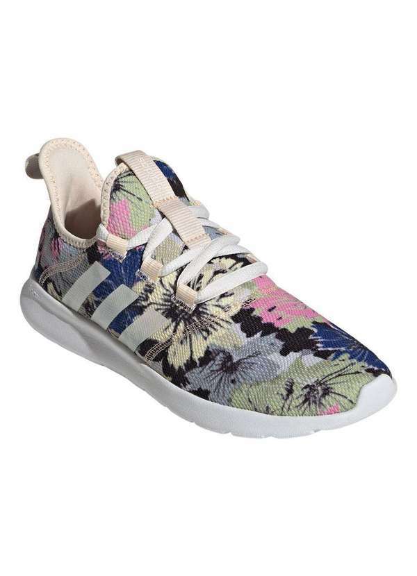 Adidas - Tênis Adidas Cloudfoam Pure Floral 2.0 Feminino Branco