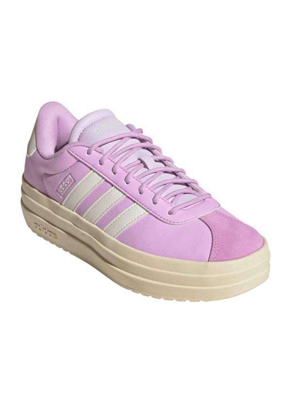 Adidas - Tênis Adidas Vl Court Bold Feminino Rosa