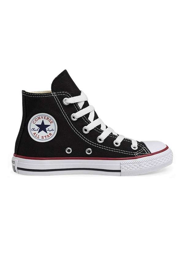 Converse - Tênis Converse All Star Chuck Taylor Hi Kids Preto