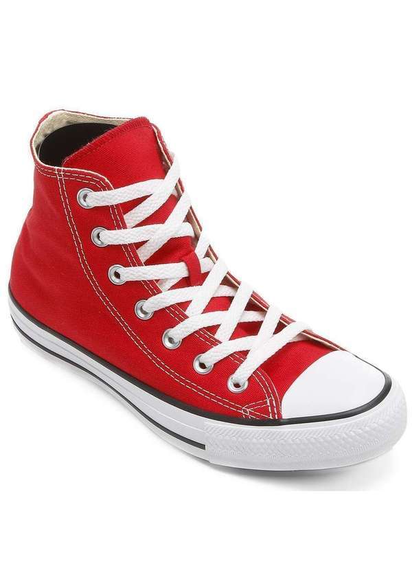 Converse - Tênis Converse All Star Chuck Taylor Hi Unissex Vermelho