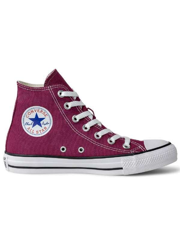 Converse - Tênis Converse All Star Chuck Taylor Hi Unissex Vermelho