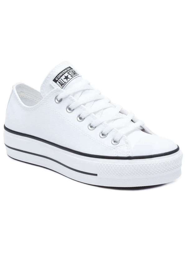 Converse - Tênis Converse All Star Chuck Taylor Ox Unissex Branco