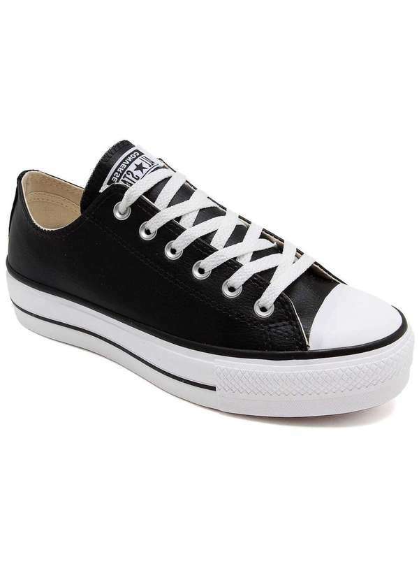 Converse - Tênis Converse All Star Chuck Taylor Ox Unissex Preto