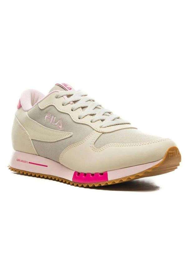 Fila - Tênis Fila Euro Jogger Sport Feminino Bege