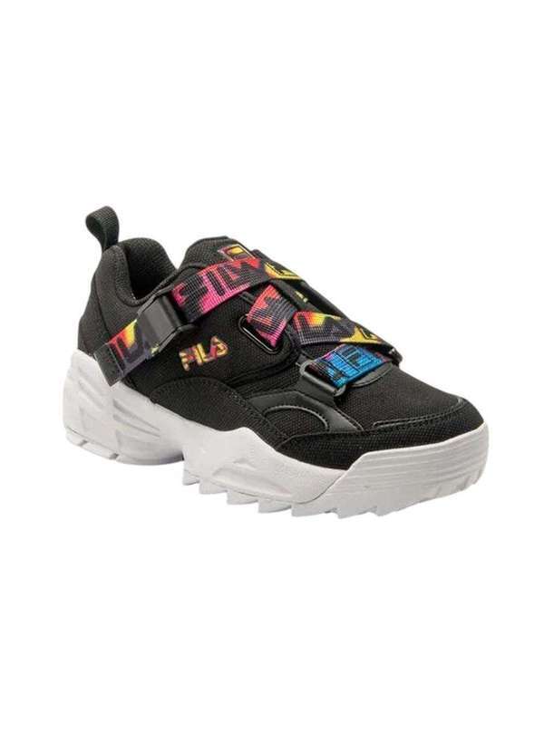 Fila - Tênis Fila Fast Charge Dark Tie Dye Feminino Preto