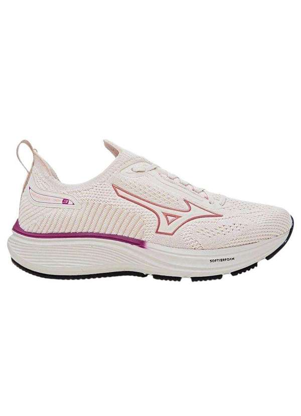 Mizuno - Tênis Mizuno Cool Ride 3 Feminino Bege